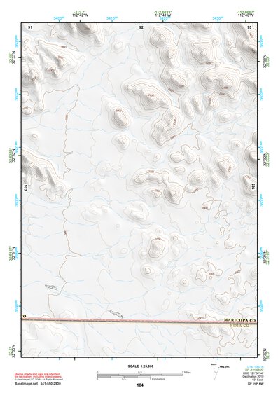 32112NW Page 104 Gila Bend Topo Preview 1