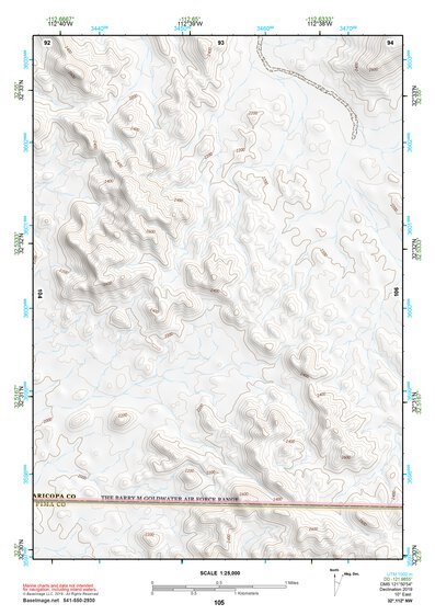 32112NW Page 105 Gila Bend Topo Preview 1