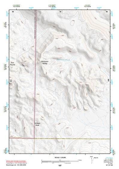 32112NW Page 107 Gila Bend Topo Preview 1