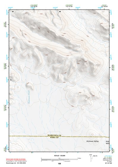 32112NW Page 108 Gila Bend Topo Preview 1