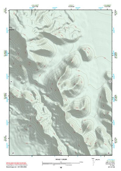 32113SE Page 10 Cabeza Prieta Mountains Topo Preview 1