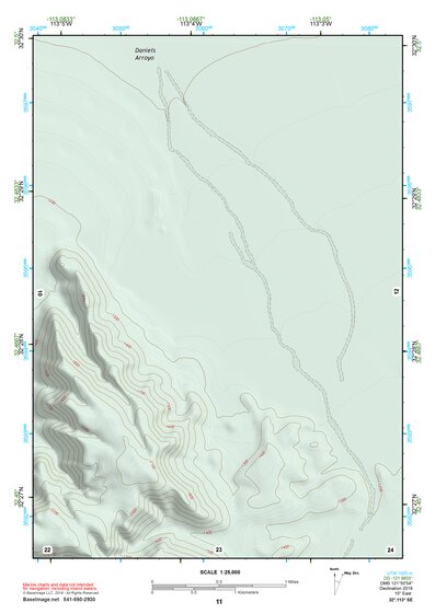 32113SE Page 11 Cabeza Prieta Mountains Topo Preview 1