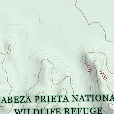 32113SE Page 62 Cabeza Prieta Mountains Topo Preview 2