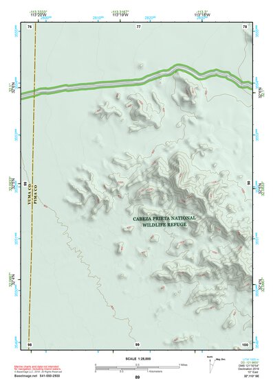 32113SE Page 89 Cabeza Prieta Mountains Topo Preview 1