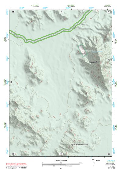 32113SE Page 90 Cabeza Prieta Mountains Topo Preview 1
