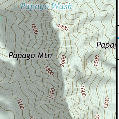 32113SE Page 90 Cabeza Prieta Mountains Topo Preview 3