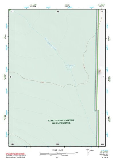32113SE Page 94 Cabeza Prieta Mountains Topo Preview 1