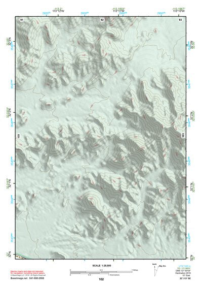 32113SE Page 102 Cabeza Prieta Mountains Topo Preview 1