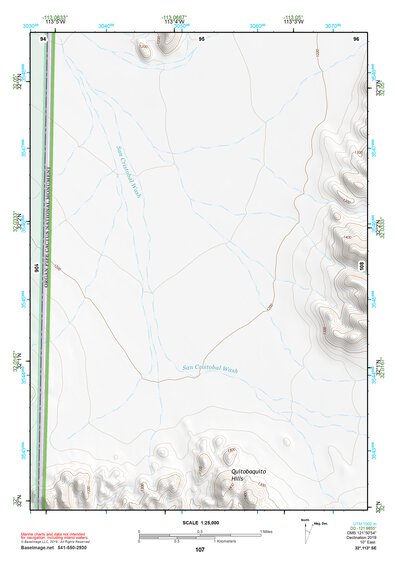 32113SE Page 107 Cabeza Prieta Mountains Topo Preview 1
