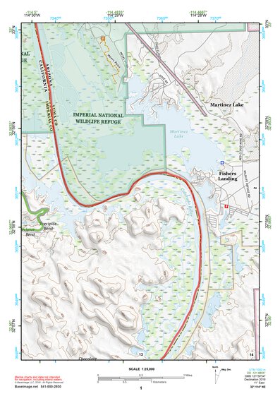 32114NE Page 1 Yuma Topo Preview 1