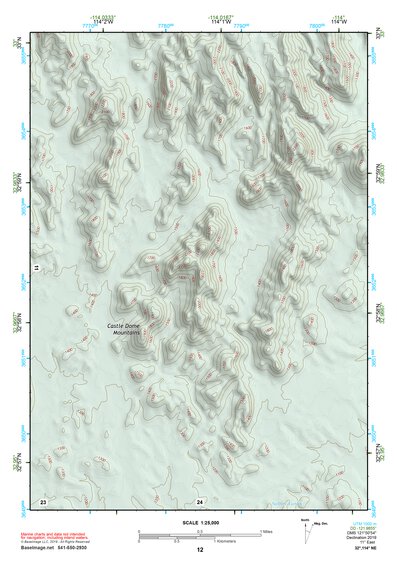 32114NE Page 12 Yuma Topo Preview 1