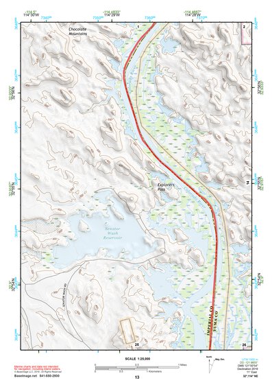 32114NE Page 13 Yuma Topo Preview 1