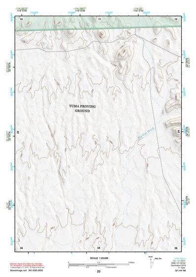 32114NE Page 23 Yuma Topo Preview 1