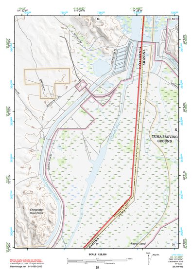 32114NE Page 25 Yuma Topo Preview 1