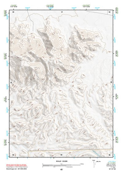 32114NE Page 43 Yuma Topo Preview 1