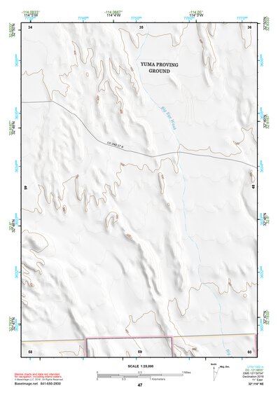32114NE Page 47 Yuma Topo Preview 1