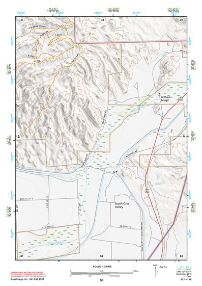 32114NE Page 50 Yuma Topo Preview 1