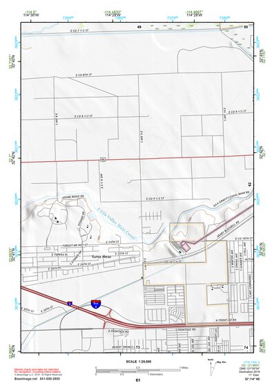 32114NE Page 61 Yuma Topo Preview 1