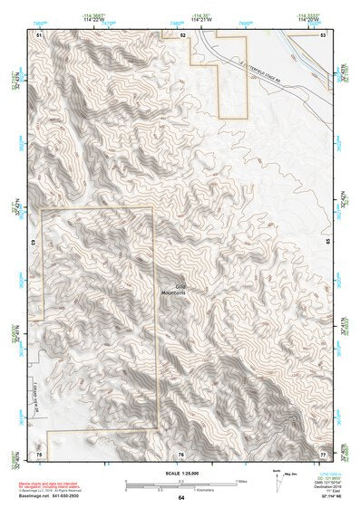 32114NE Page 64 Yuma Topo Preview 1