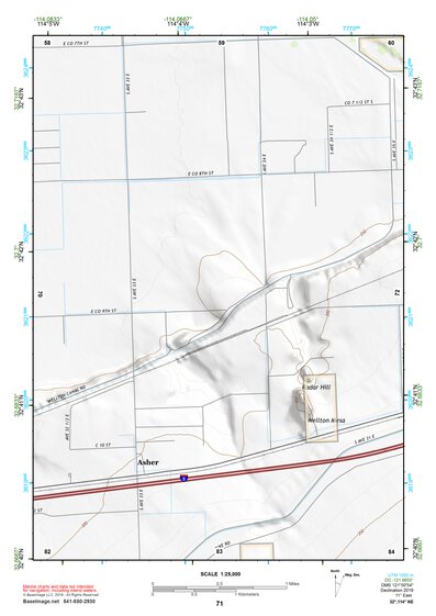 32114NE Page 71 Yuma Topo Preview 1