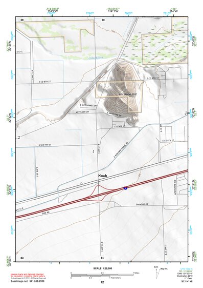 32114NE Page 72 Yuma Topo Preview 1
