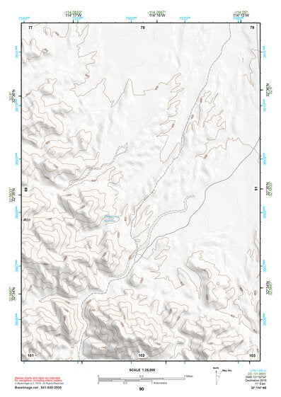 32114NE Page 90 Yuma Topo Preview 1