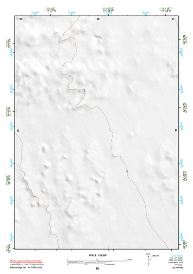 32114NE Page 98 Yuma Topo Preview 1