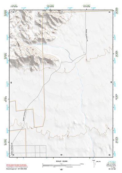 32114NW Page 43 Yuma Topo Preview 1
