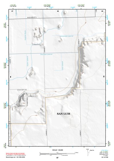 32114NW Page 97 Yuma Topo Preview 1