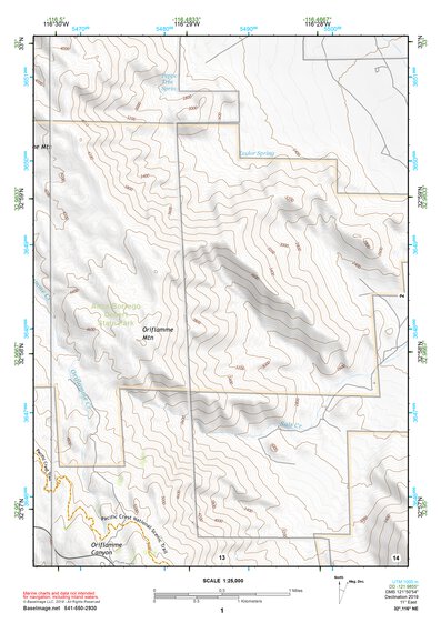 32116NE Page 1 El Cajon Topo Preview 1