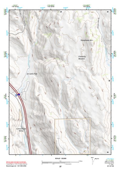 32116NE Page 37 El Cajon Topo Preview 1