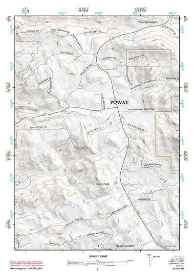 32116NW Page 1 El Cajon Topo Preview 1