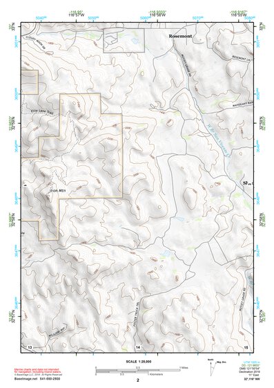 32116NW Page 2 El Cajon Topo Preview 1