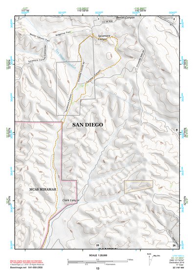 32116NW Page 13 El Cajon Topo Preview 1