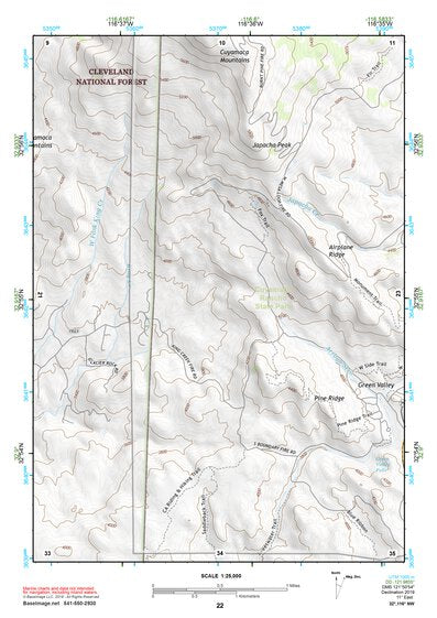 32116NW Page 22 El Cajon Topo Preview 1