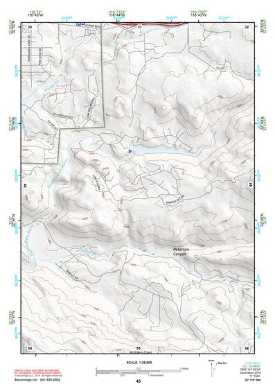 32116NW Page 43 El Cajon Topo Preview 1