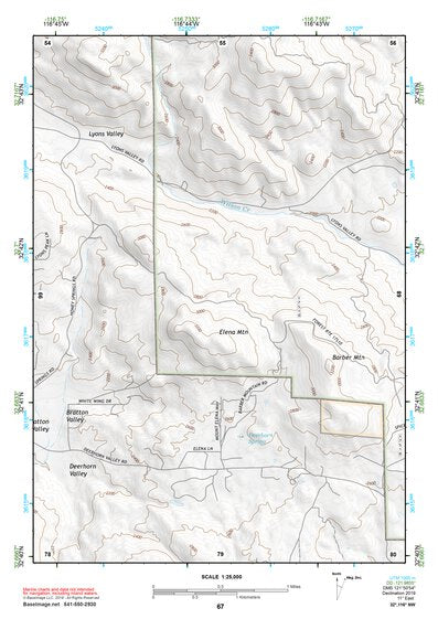 32116NW Page 67 El Cajon Topo Preview 1