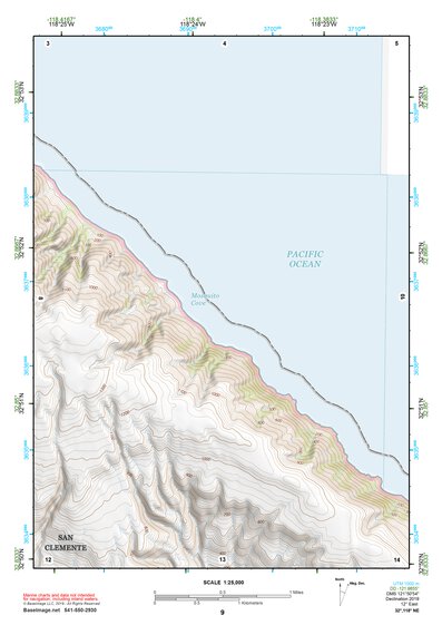 32118NE Page 9 San Clemente Island Topo Preview 1