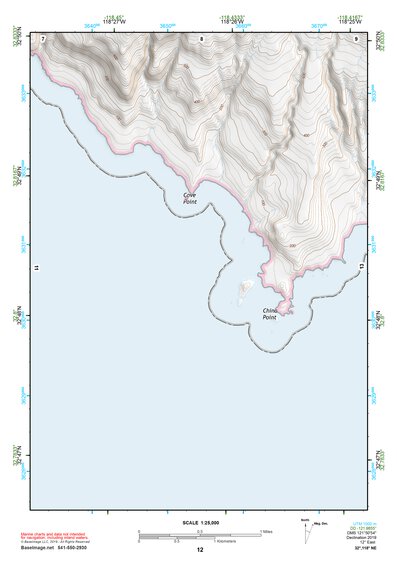 32118NE Page 12 San Clemente Island Topo Preview 1