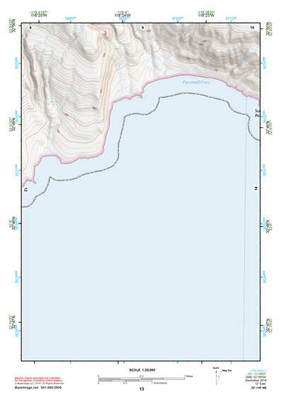 32118NE Page 13 San Clemente Island Topo Preview 1