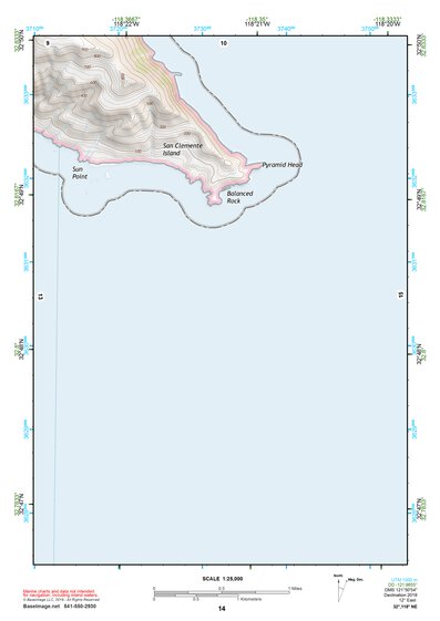 32118NE Page 14 San Clemente Island Topo Preview 1