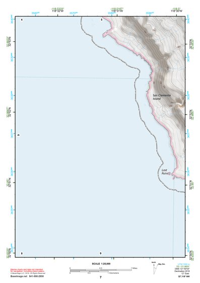 32118NW Page 7 San Clemente Island Topo Preview 1