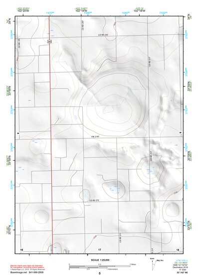 33102NE Page 5 Levelland Topo Preview 1