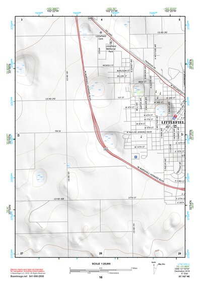 33102NE Page 16 Levelland Topo Preview 1