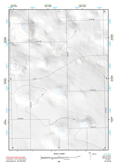 33102NE Page 19 Levelland Topo Preview 1