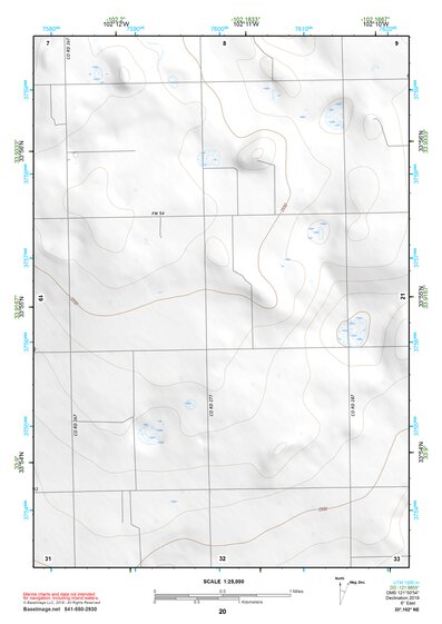 33102NE Page 20 Levelland Topo Preview 1