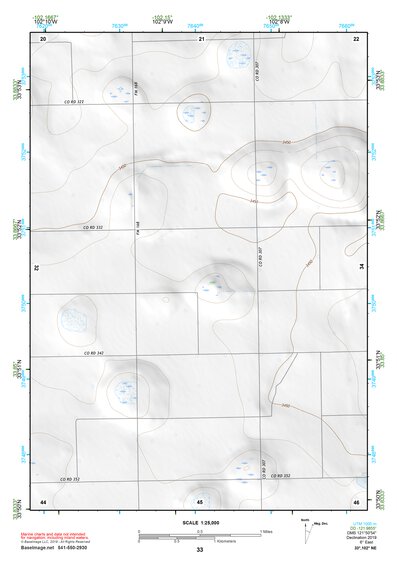 33102NE Page 33 Levelland Topo Preview 1