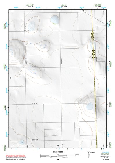 33102NE Page 34 Levelland Topo Preview 1