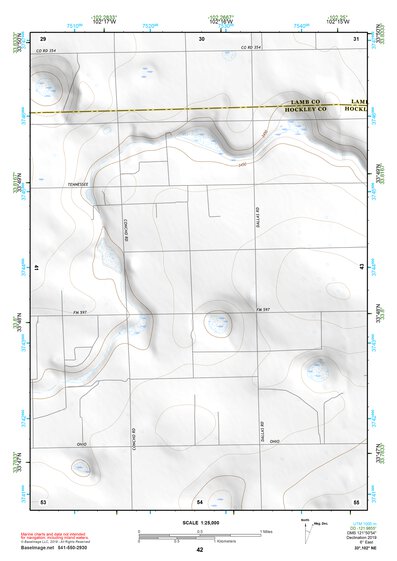 33102NE Page 42 Levelland Topo Preview 1