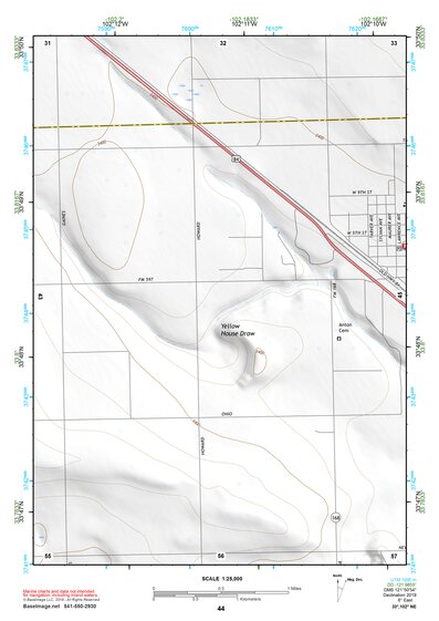 33102NE Page 44 Levelland Topo Preview 1